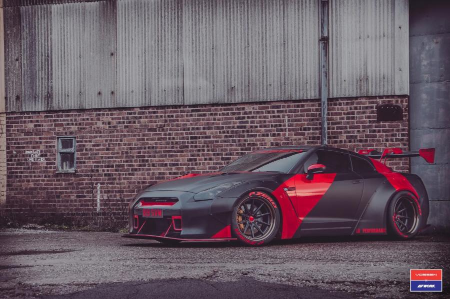  Nissan GT-R X Work on Vossen Wheels (VWS-1) 2016 года  (фото 15 из 46)